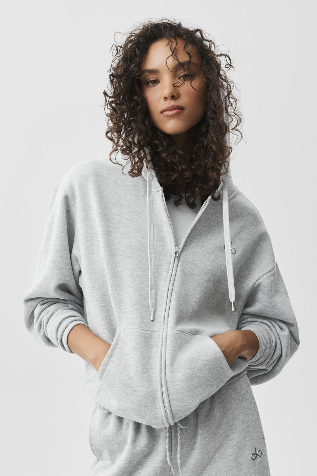 Oversized Hoodie – Ultiem Comfort met Volledige Ritssluitin - Athletic Heather Grey
