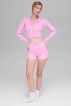 Dames Sportjack – Zachte Pasvorm voor Comfort & Stijl - Candy Heart Pink