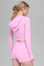 Dames Sportjack – Zachte Pasvorm voor Comfort & Stijl - Candy Heart Pink